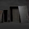Bog oak one glass box - Image 2