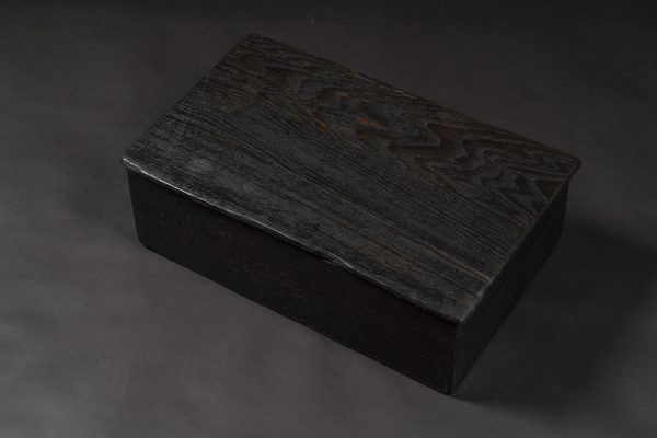 Bog oak three glass box - Image 8