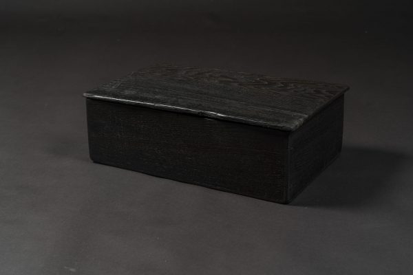 Bog oak three glass box - Image 7
