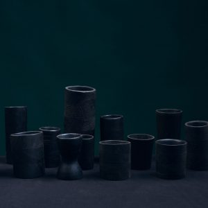 Bog Oak Cylinder Glasses