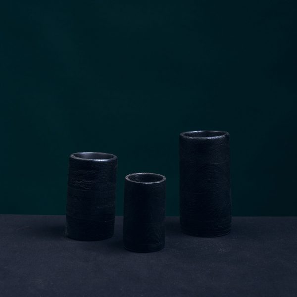 Bog Oak Cylinder Glasses - Image 3