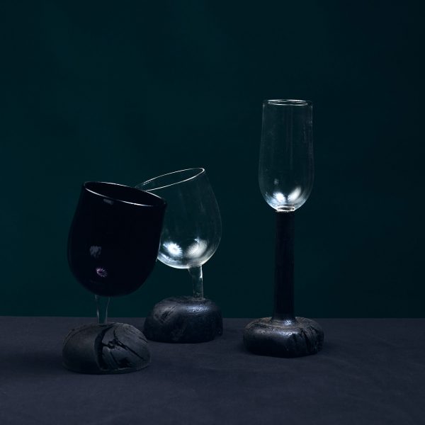 Transparent Glass With Bog Oak Basement - Image 2