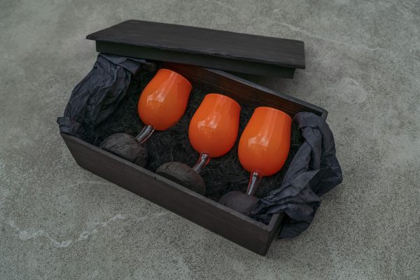Bog oak Glass Orange - Image 3