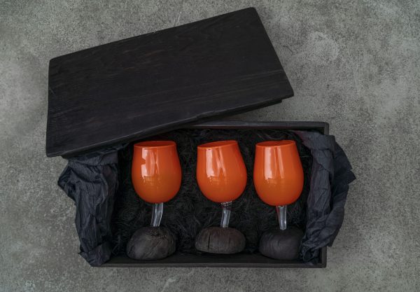 Bog oak Glass Orange - Image 4