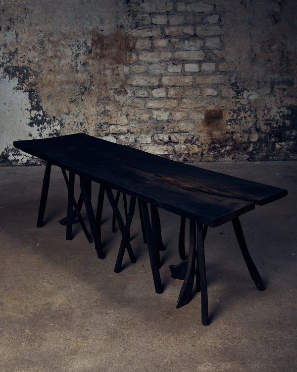 Bog oak Table - Image 4