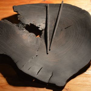 Bog oak Sushi Plate