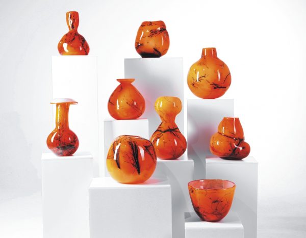Basalt glass Orange