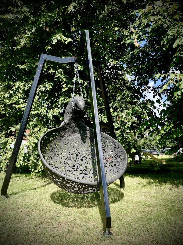 Three foot metal stand